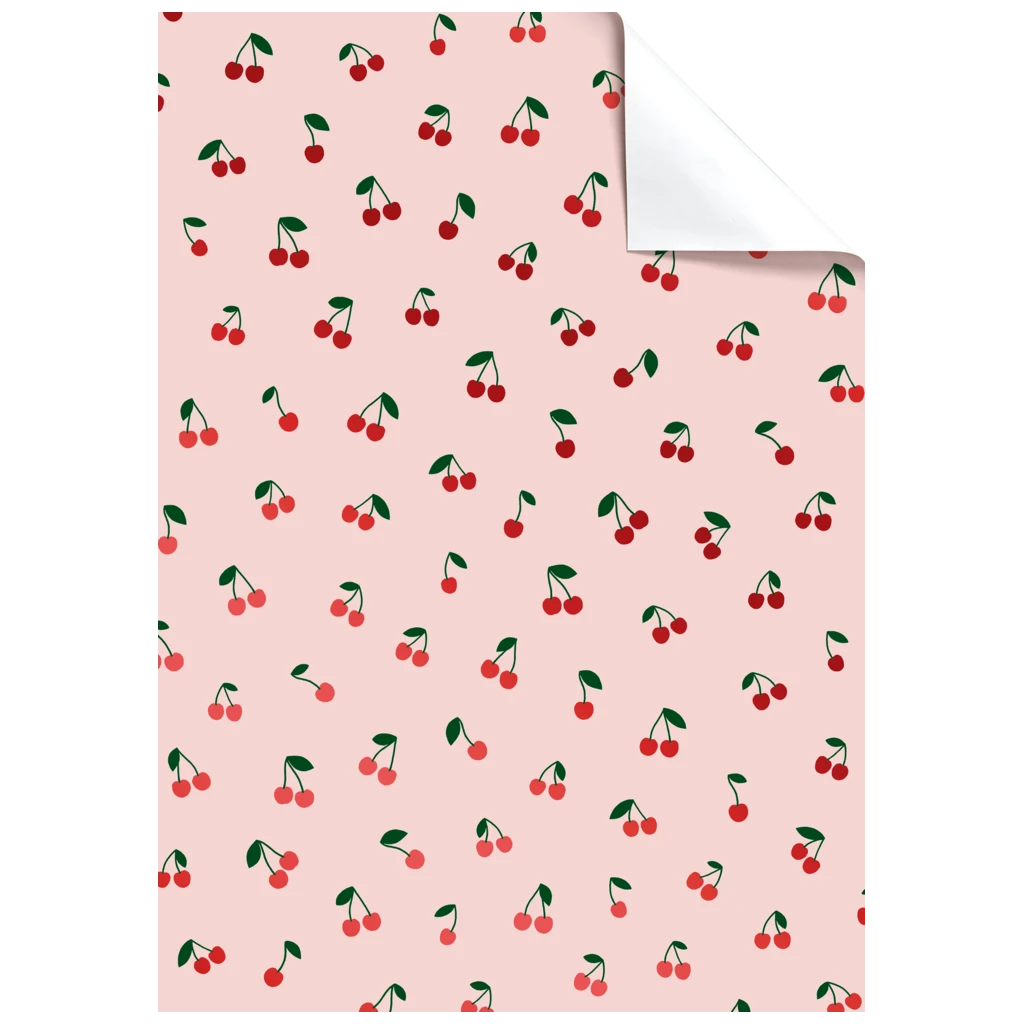 Geschenkpapier-Bogen „Ylvi“ | 100×70 cm, 76 g/m², rosa