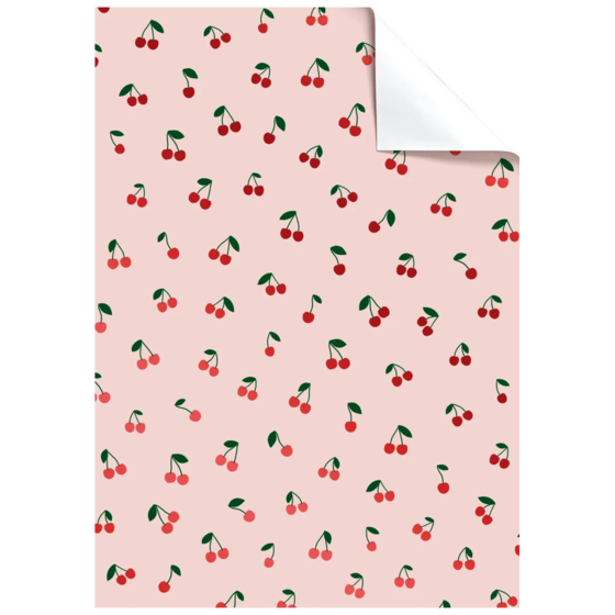Geschenkpapier-Bogen „Ylvi“ | 100×70 cm, 76 g/m², rosa
