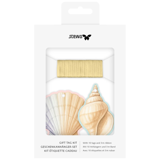 Geschenkanhänger-Set „Sereia“ | mehrfarbig
