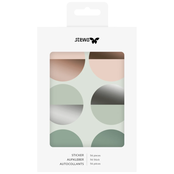 Aufkleber Bogen „Stribe“ | 110×150 mm, 4 Blatt