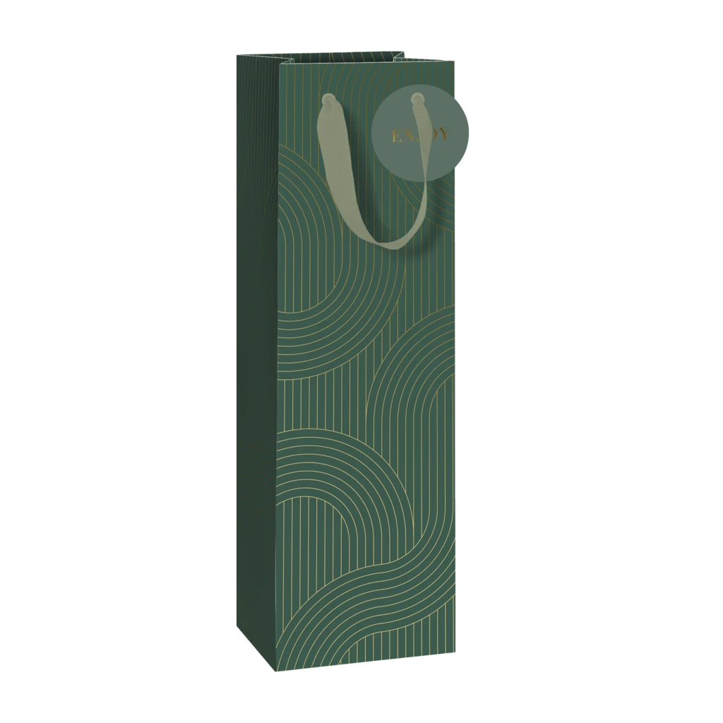Bottle Bags “Ali” | 11×36×10,5 cm, 250 gsm, olive