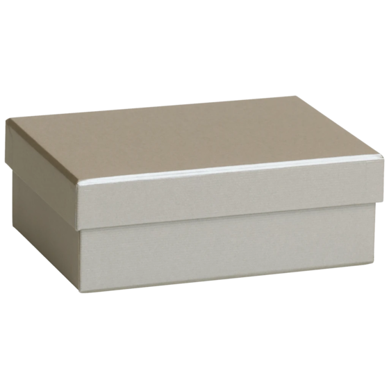 Geschenkbox One Colour | 16,5×6×12 cm, silber