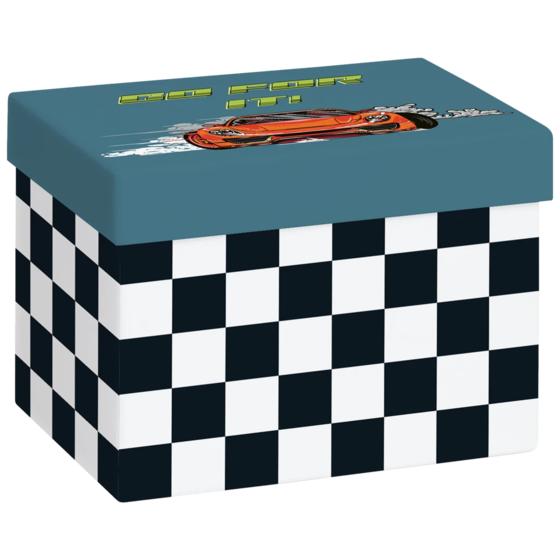 Geschenkbox „Schorsch“ | 12×12×16,5 cm, 120 g/m²