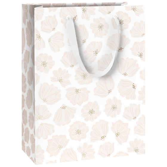 Geschenktasche „Hether“ | 23×30×13 cm, 230 g/m², weiß