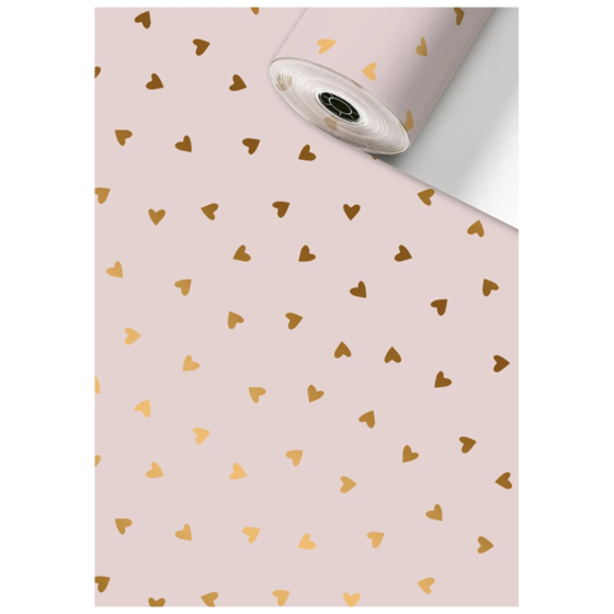 Geschenkpapier Sécaré-Rolle „Naomi“ | 70 cm × 100 m, 76 g/m², hellrosa