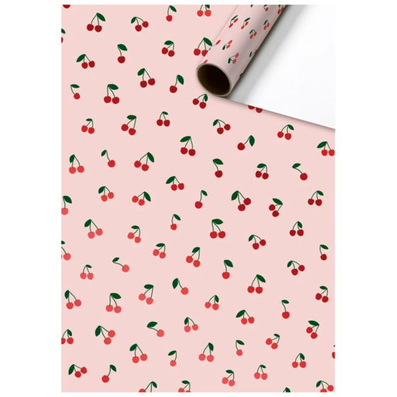 Geschenkpapier „Ylvi“ | 70 cm × 1,5 m, 76 g/m², rosa