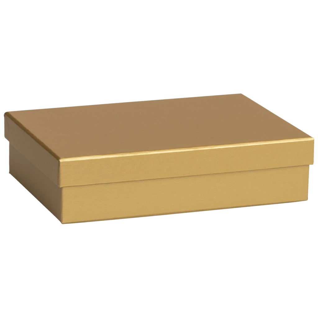 Geschenkbox One Colour | 24×6×16,5 cm, gold