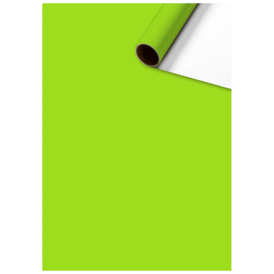 Gift Wrapping Paper “Uni Plain” One Colour | 70 cm × 2 m, 80 gsm, light green
