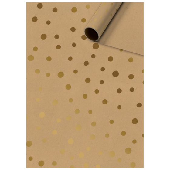 Geschenkpapier | 70 cm × 2 m, 70 g/m², braun