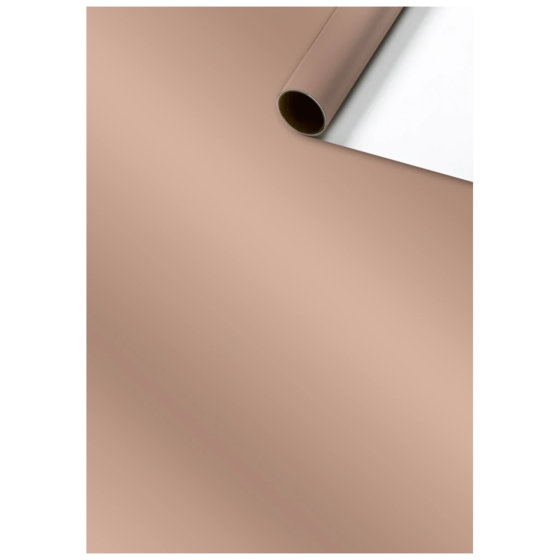 Papier cadeau « Uni Cuivre » | 70 cm × 2 m, 80 g/m², cuivre