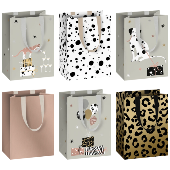 Gift Bag “Valentino” | 10×14 cm, 200 gsm, multi-coloured