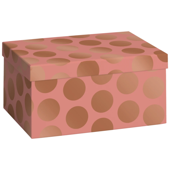 Geschenkbox „Vanda“ | 16,5×12×24 cm, 120 g/m², terracotta