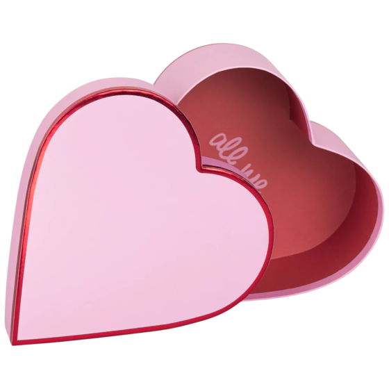 Gift Box “Amaia” | 20×8×20 cm, 120 gsm, rose/red