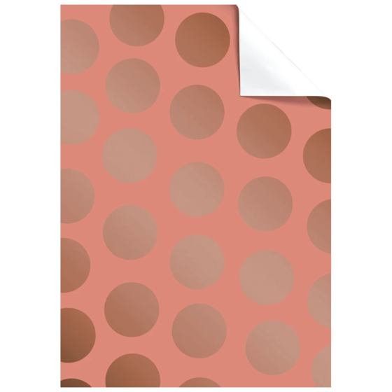Geschenkpapier-Bogen „Vanda“ | 50×70 cm, 76 g/m², terracotta