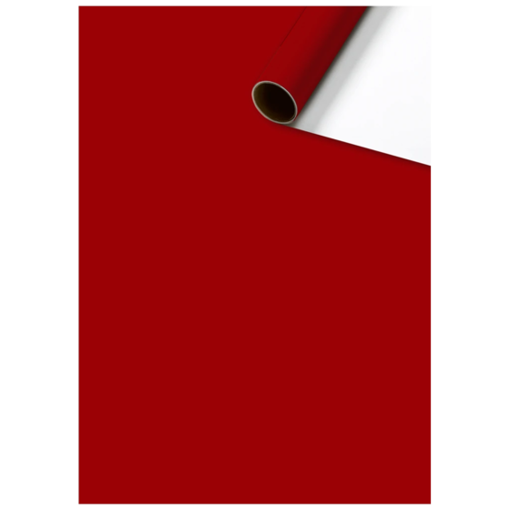 Geschenkpapier „Uni Plain“ One Colour | 70 cm × 2 m, 80 g/m², dunkelrot