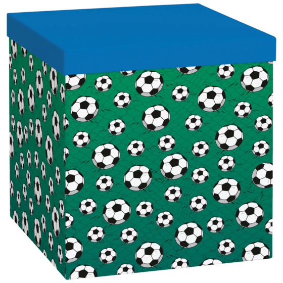 Geschenkbox „Jordan“ | 23×24×23 cm, 120 g/m², grün