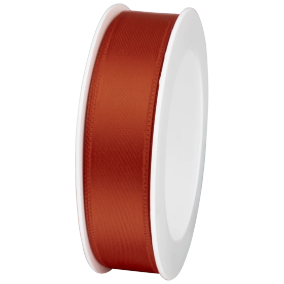 Geschenkband | Satin Polyester, 15 mm × 4 m, dunkelrot