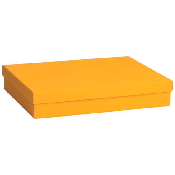 Boîte cadeau One Colour | 33×6×24 cm, orange foncé