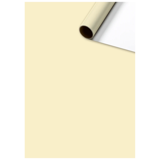 Gift Wrapping Paper “Uni Plain” One Colour | 70 cm × 2 m, 80 gsm, light beige