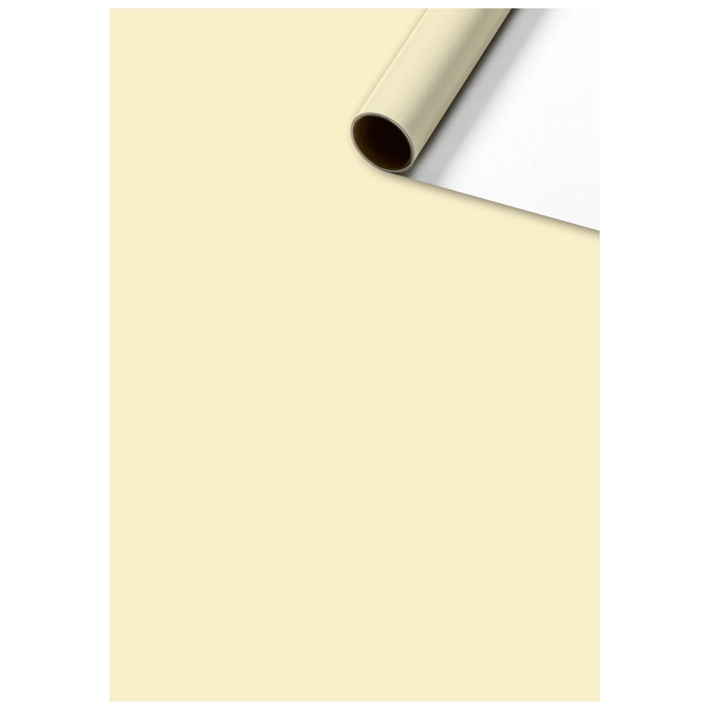 Geschenkpapier „Uni Plain“ One Colour | 70 cm × 2 m, 80 g/m², hellbeige