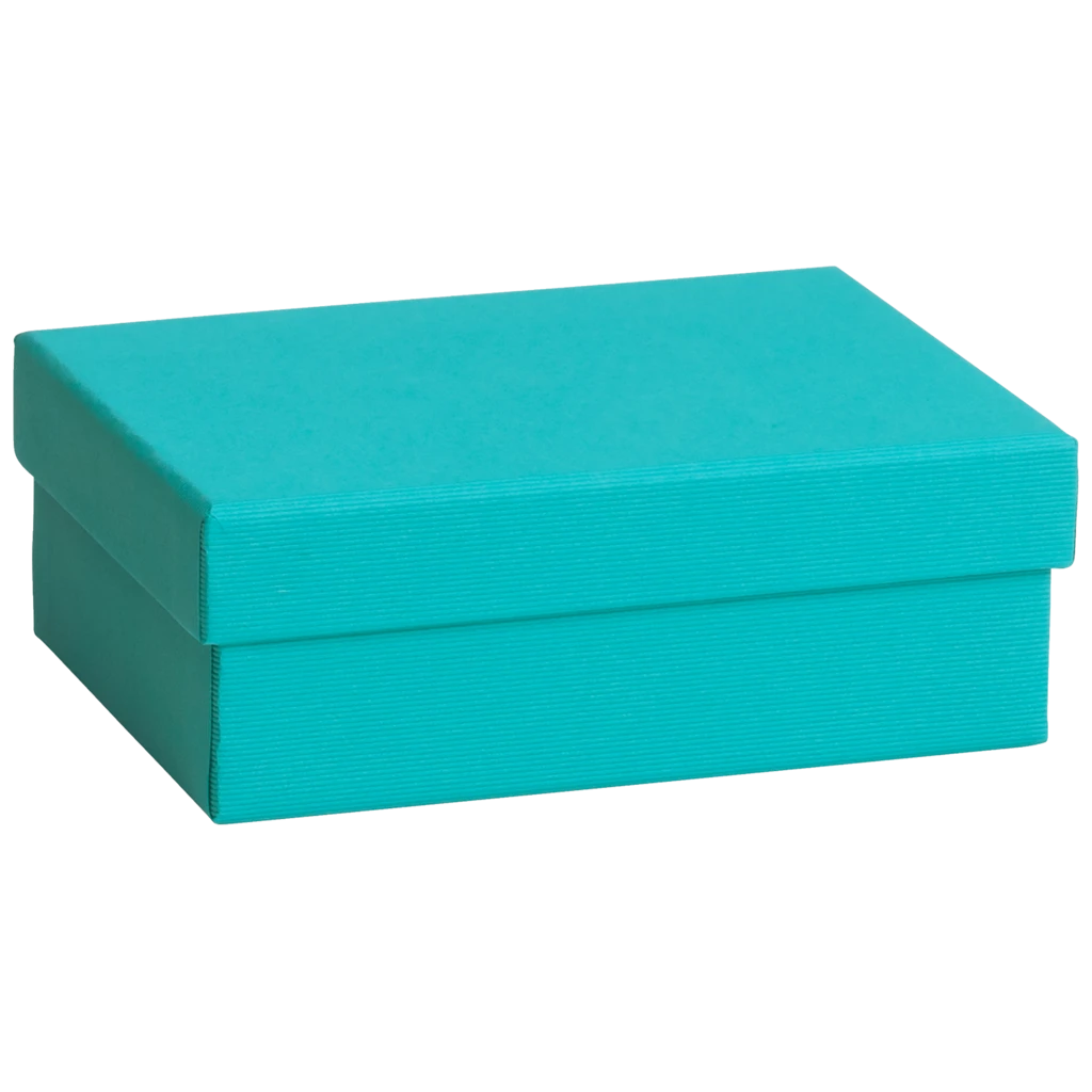 Geschenkbox One Colour | 16,5×6×12 cm, türkis
