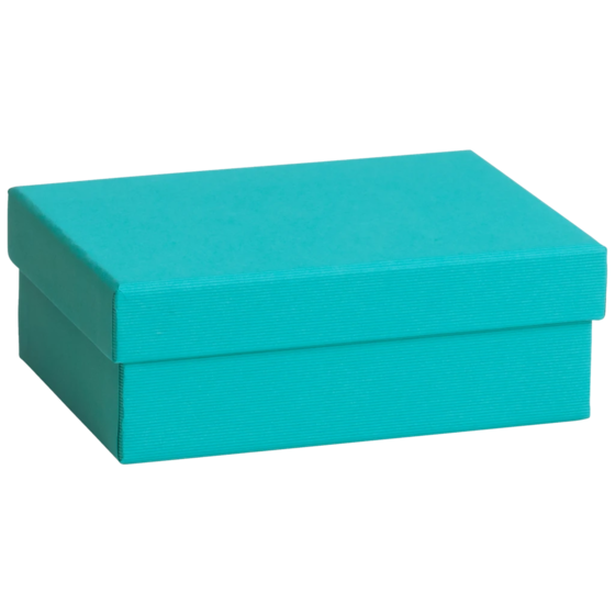 Geschenkbox One Colour | 16,5×6×12 cm, türkis