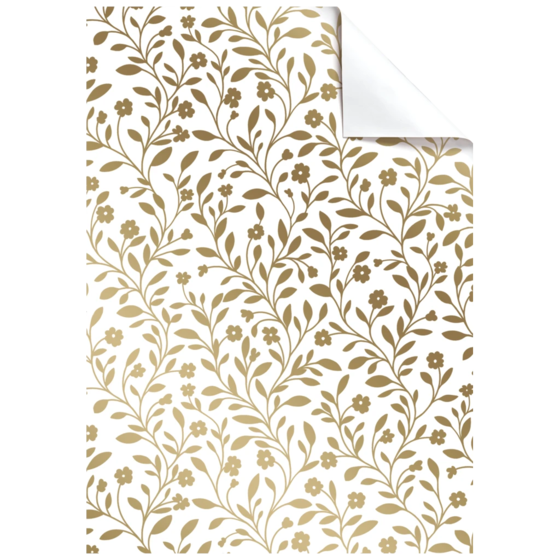 Papier cadeau « Nola » | 100×70 cm, 80 g/m², blanc