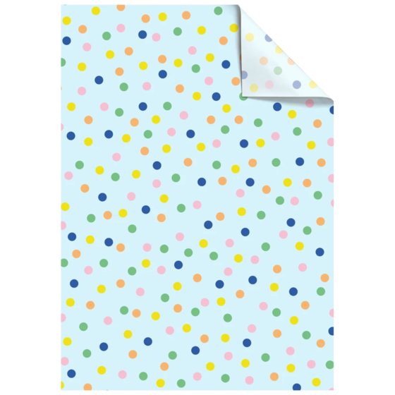 Seidenpapier „Clark“ | 50×70 cm, 30 g/m², mint, 5 Stück