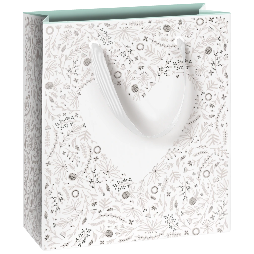 Gift Bag “Eldana” | 18×21×8 cm, 250 gsm, pearl