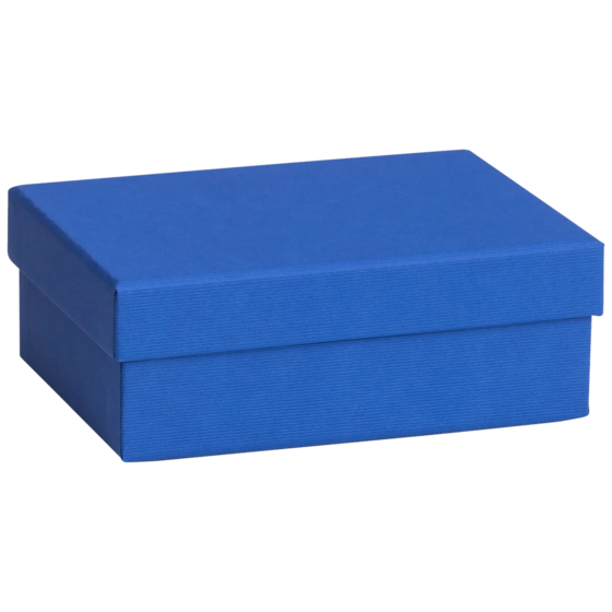 Geschenkbox One Colour | 16,5×6×12 cm, dunkelblau