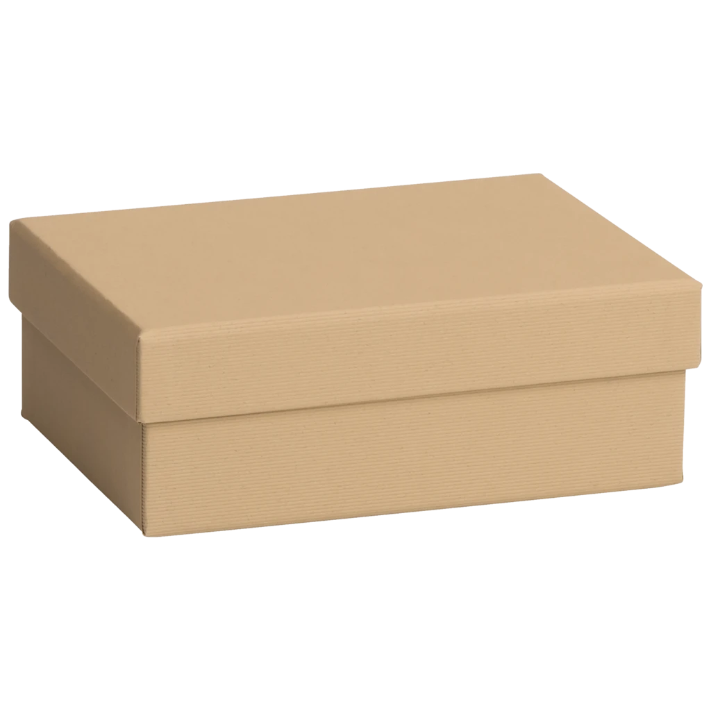 Geschenkbox One Colour | 16,5×6×12 cm, hellbraun