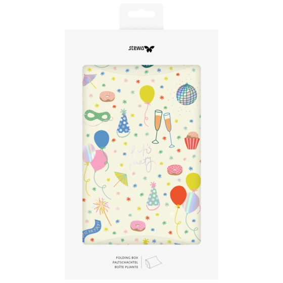 Faltschachteln „Sasha“ | 16×4×19,5 cm, 210 g/m², beige, 3 Stück