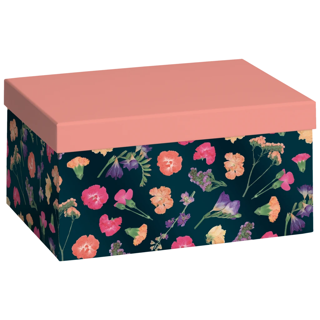Gift Boxes “Maila” | 16,5×12×24 cm, antique rose/petrol