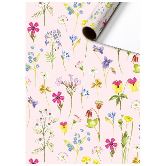 Geschenkpapier „Chantal“ | 70 cm × 2 m, 80 g/m², rosa