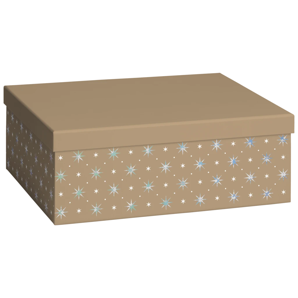 Geschenkbox „Zidonia“ | 24×12×33 cm, 120 g/m², gold