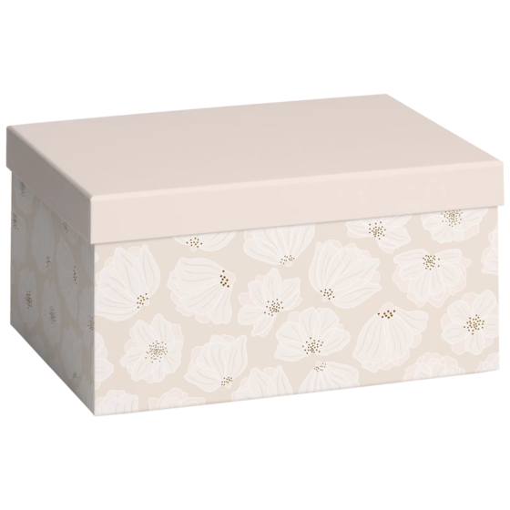 Geschenkbox „Hether“ | 16×12×24 cm, 120 g/m², altrosa