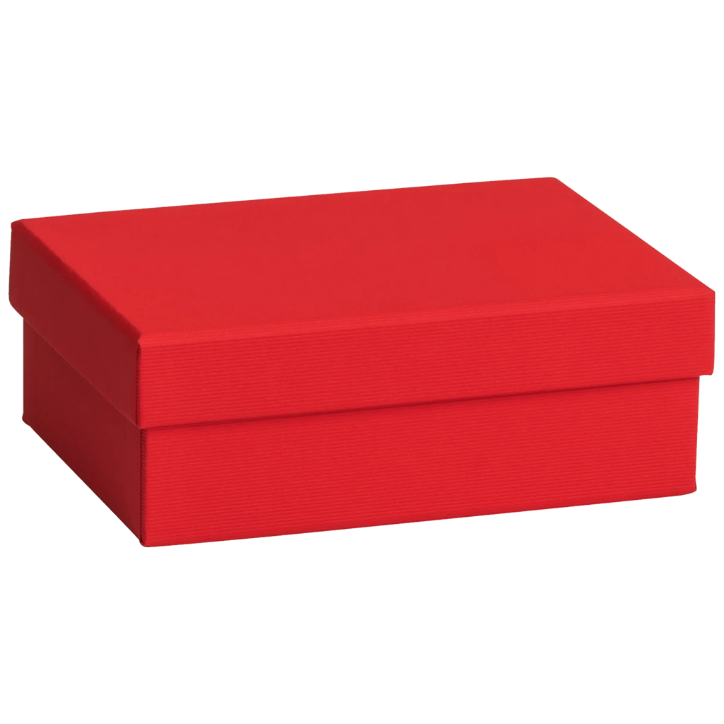 Geschenkbox One Colour | 16,5×6×12 cm, rot