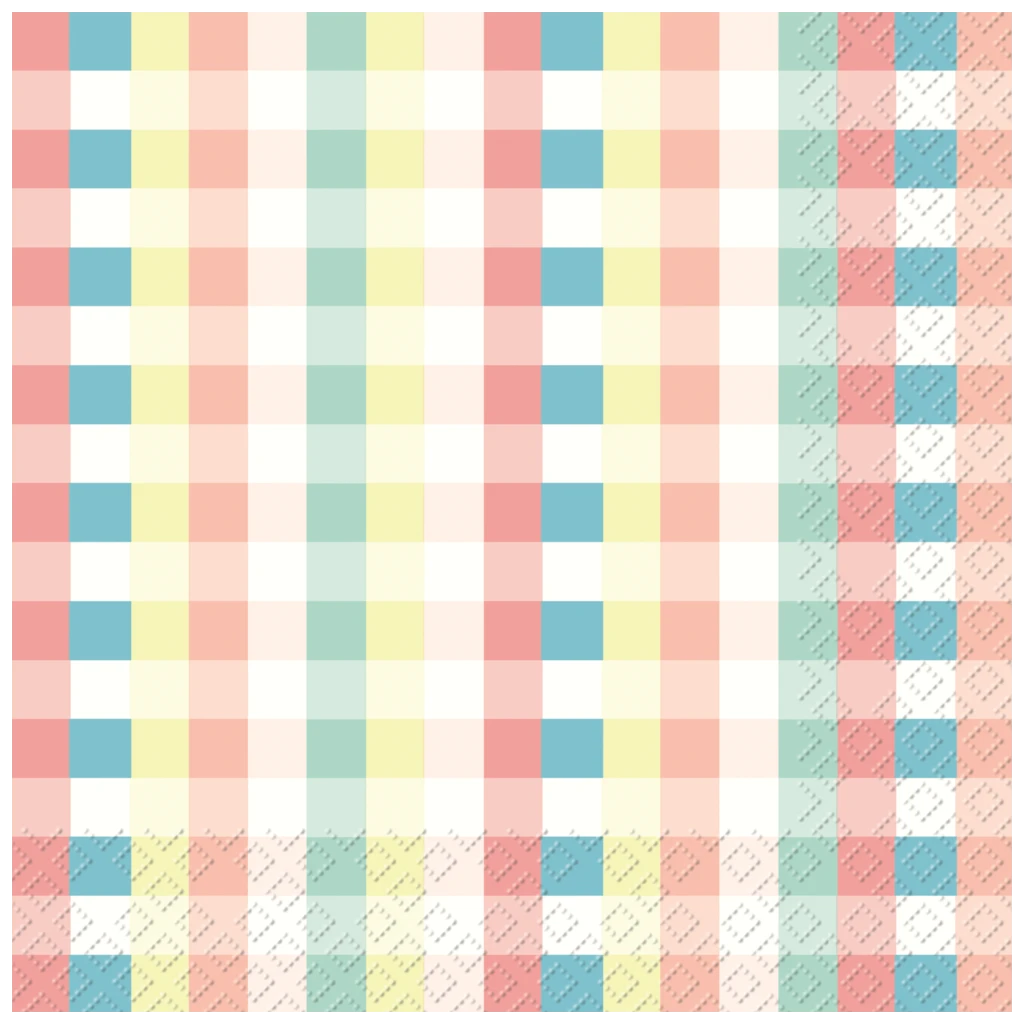 Servietten „Giorgia“ | 33×33 cm, bunt, 20 Stück