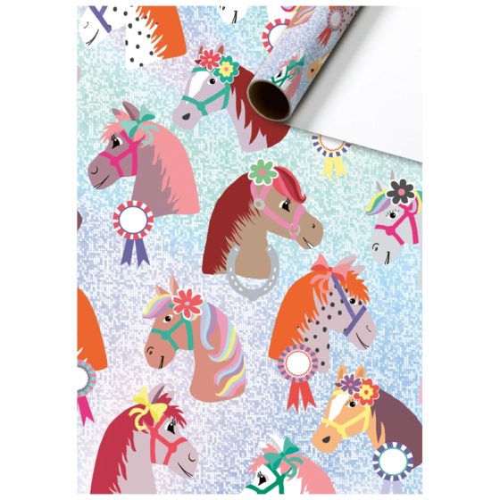 Geschenkpapier „Bonny“ | 70 cm × 1,5 m, 76 g/m², regenbogen