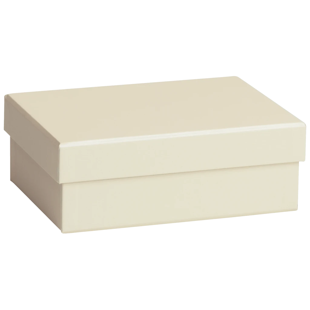 Geschenkbox One Colour | 16,5×6×12 cm, hellbeige