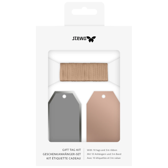 Geschenkanhänger-Set „Uni Pure“