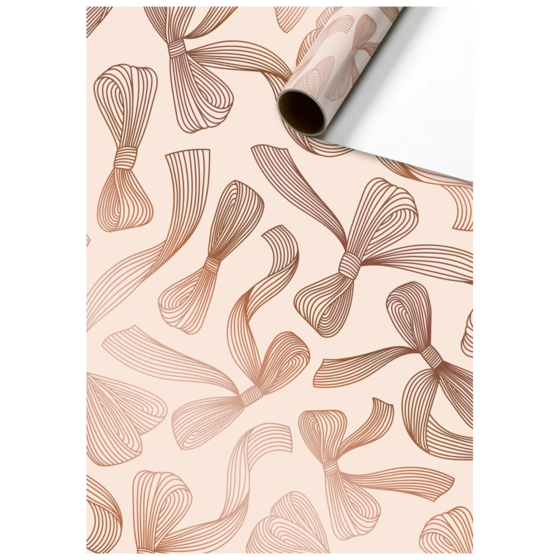 Geschenkpapier „Mari“ | 70 cm × 1,5 m, 76 g/m², rosa