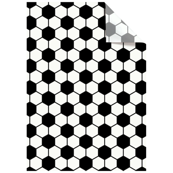 Seidenpapier „Christiano“ | 50×70 cm, 30 g/m², schwarz, 5 Stück