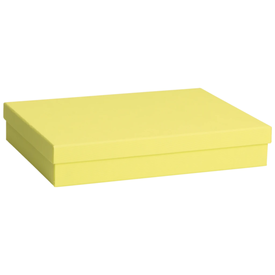 Geschenkbox One Colour | 33×6×24 cm, gelb