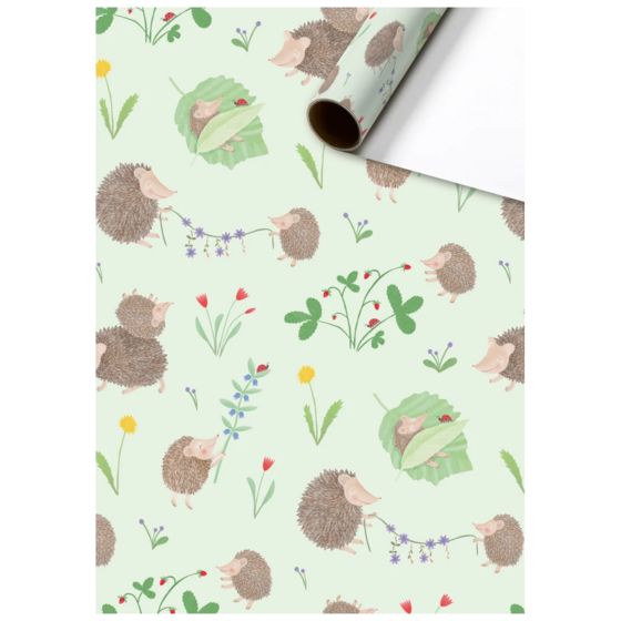 Geschenkpapier „Riccio“ | 70 cm × 2 m, 80 g/m², pastellgrün