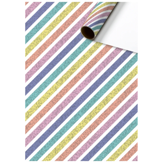 Gift Wrapping Paper “Pan” | 70 cm × 1,5 m, 76 gsm, rainbow