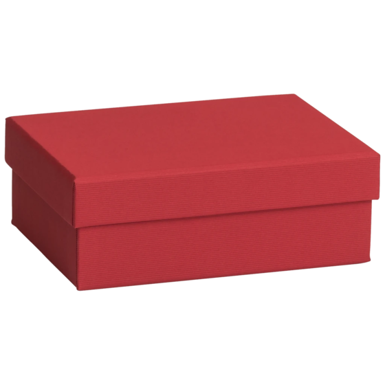 Geschenkbox One Colour | 16,5×6×12 cm, dunkelrot
