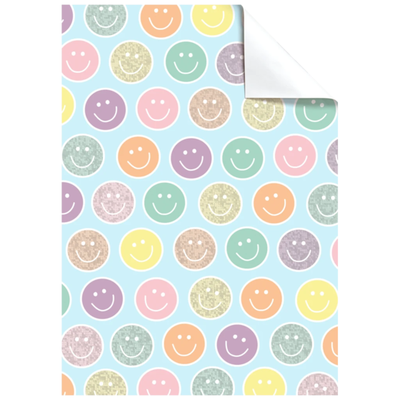 Papier cadeau « Nea » | 100×70 cm, 76 g/m², multicolore, pastel