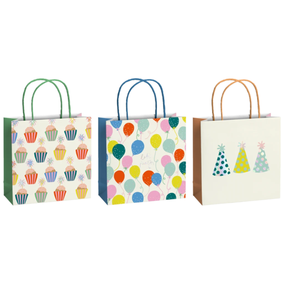 Gift Bag Set “Sasha” | 20×20×8 cm, 200 gsm, beige, 3 piece(s)