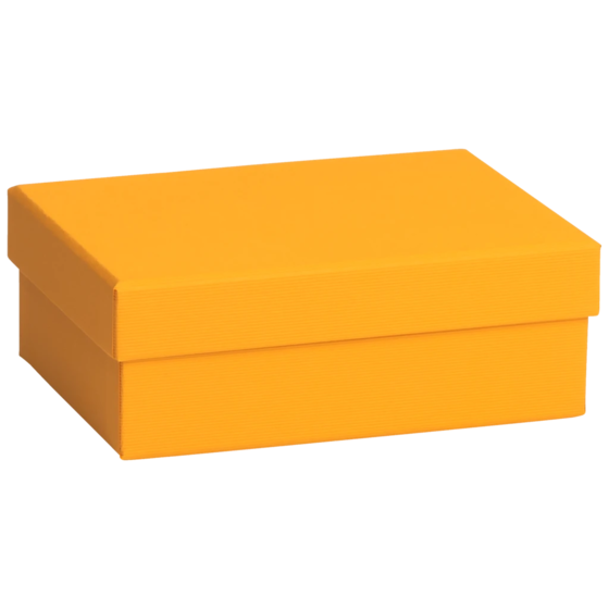 Geschenkbox One Colour | 16,5×6×12 cm, dunkelorange